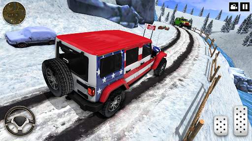 Offroad Jeep Driving Sim Game screenshot 3