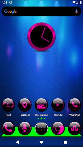 Pink Glass Orb Icon Pack скриншот 1