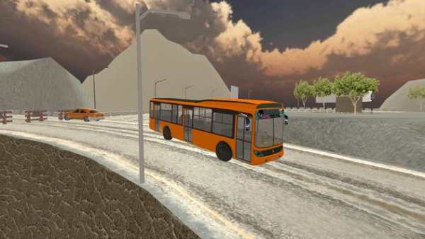 Heavy Mountain Bus Driving Simulator screenshot 4