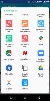 App xender  file Transfer screenshot 3