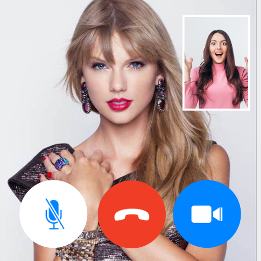 Taylor Swift - fake chat - video call icon