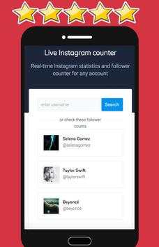 Live Instagram Followers Count screenshot 1