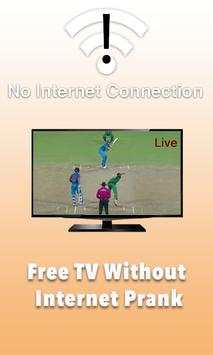 Free TV Without Internet Prank screenshot 2