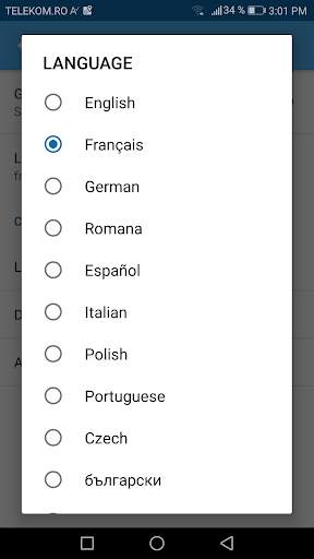 Controle et recherche vocal francais screenshot 4