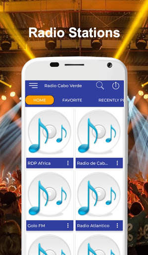 Stations Radio Cabo Verde Online; Music - News screenshot 1