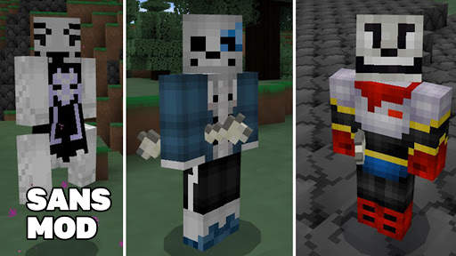 Sans Mod for Minecraft PE screenshot 3