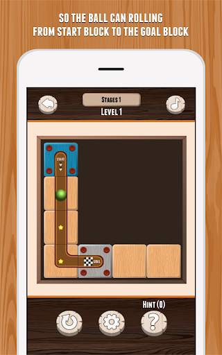 Puzzle Blok - Bola Berguling screenshot 5