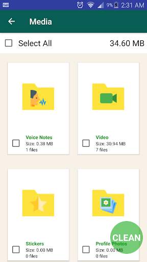 Media Cleaner for WhatsApp Paid screenshot 1