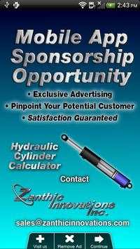 Hydraulic Cylinder Calc Free screenshot 2