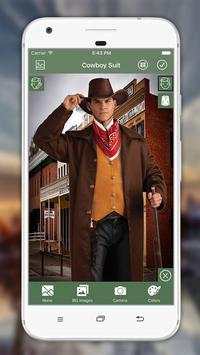 Cowboy Suit Photo Editor 3 تصوير الشاشة