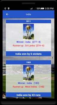 World Cup Cricket 2019 Schedule & Live Score screenshot 7
