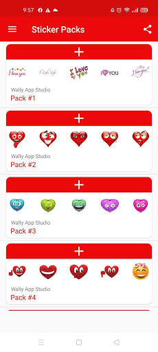 WAStickersApp - Love Stickers for WhatsApp screenshot 1