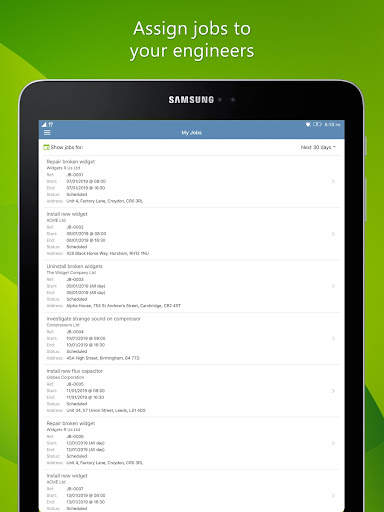 My Jobs - Job sheet app screenshot 8