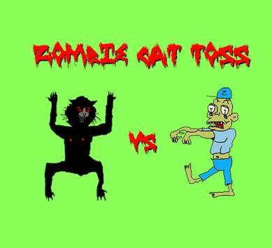 Zombie Cat Toss screenshot 1