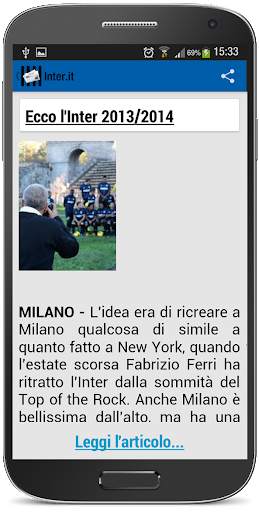 Inter Milan - Nerazzurri News screenshot 3