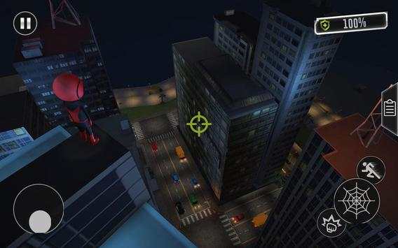 Stickman Rope Spider Warrior:Grand Crime Vice City screenshot 3
