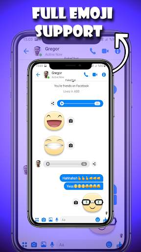 Fake Messenger Chat - Prank screenshot 3