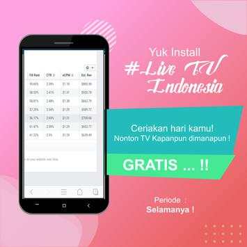 TV Indonesia - Live All Channel HD स्क्रीनशॉट 1