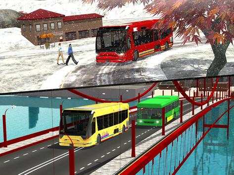 Snowy Bus Drive screenshot 15