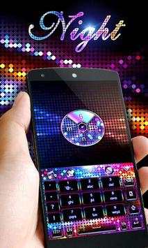 Night GO Keyboard Theme screenshot 5