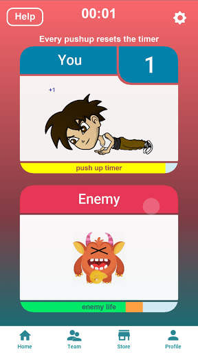 Push Up Game | Push up for Beginners screenshot 5