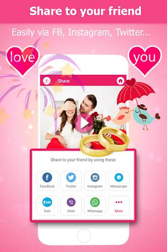 Video Slideshow Maker - Love V screenshot 5