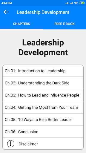 Leadership Development screenshot 2