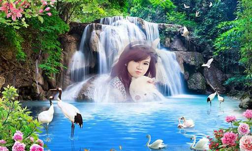 Waterfall  Photo Frames 3 تصوير الشاشة