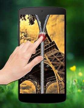 Paris Zipper Lock screenshot 3