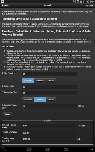Camera Calculators screenshot 8