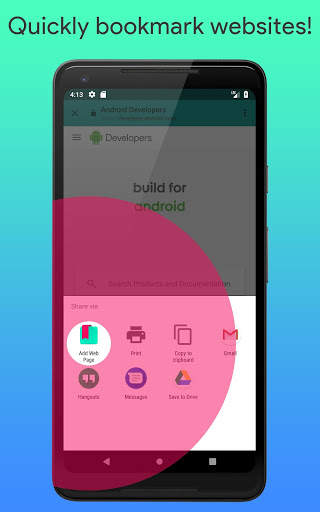 Mobile Bookmarks: Free bookmark manager screenshot 3