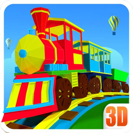 3D Train Engine Driving Game For Kids & Toddlers 1.8