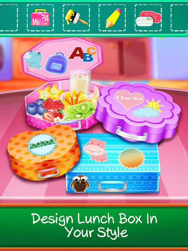 School Lunch Food Maker! screenshot 4