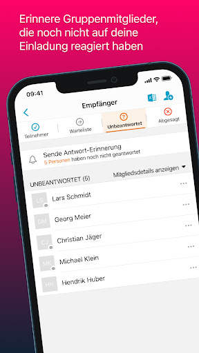 Spond; Mannschaftsorganisation screenshot 3