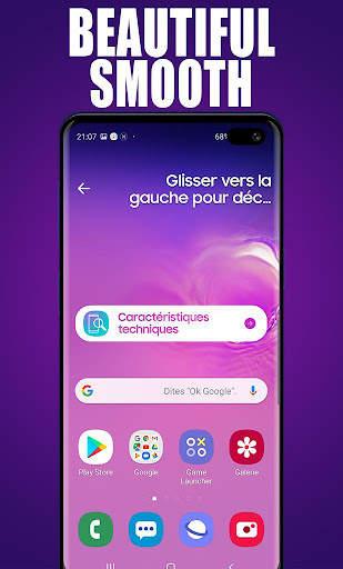 S10 launcher, Galaxy S10 theme screenshot 1