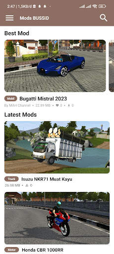 Mod Bussid Truck Offroad screenshot 3
