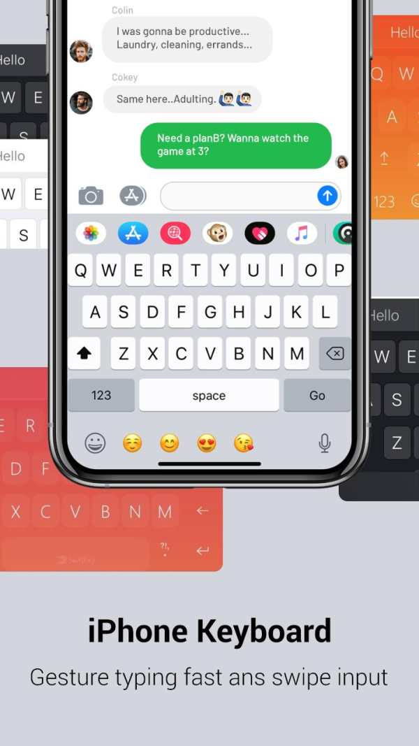 Iphone keyboard screenshot 4