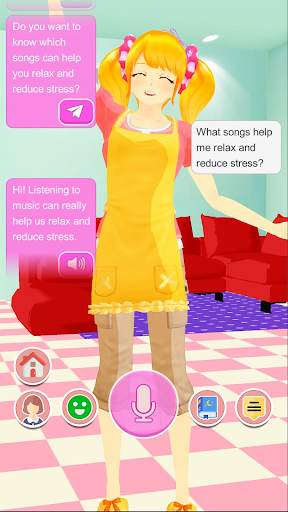 My Talking Girl screenshot 1