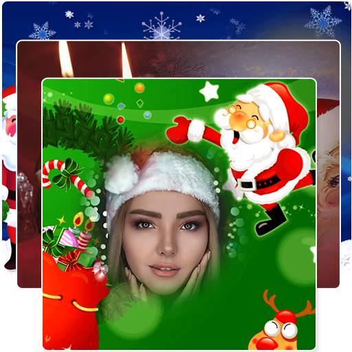 Sanat claus photo frame  - dp maker 1.5