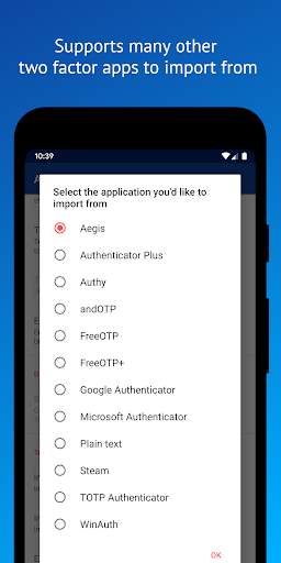 Aegis Authenticator - Two Factor (2FA) app screenshot 7