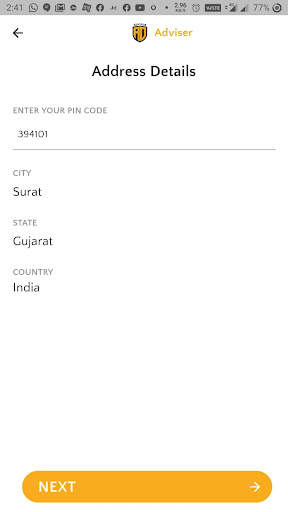 Advisor App screenshot 2