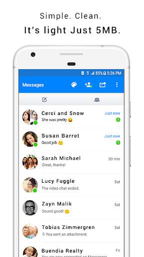 Fast for Facebook & Messenger screenshot 1