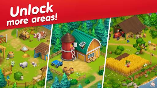 Greenvale: Match Three Puzzles & Farming Game! screenshot 5