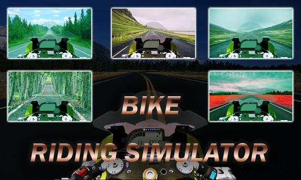 Bike Driving simulator 2017 screenshot 1