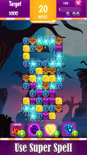 Spell Crush: 2020 Match 3 Free Puzzle Game screenshot 3