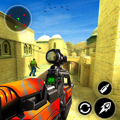 Commando Encounter Attack - Free Firing offline icon