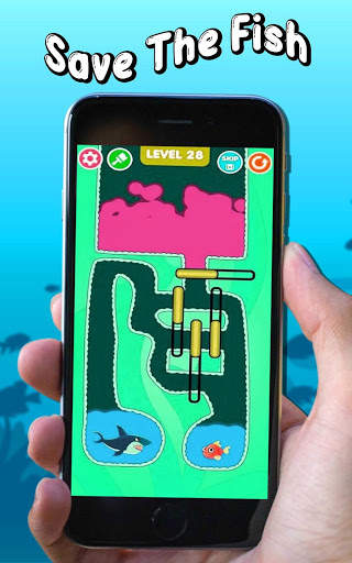 New Pull the Pin-Save the Fish Games screenshot 1