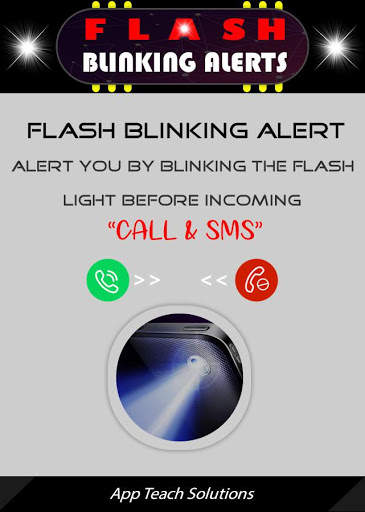 Flash Blinking on Call And Sms screenshot 1