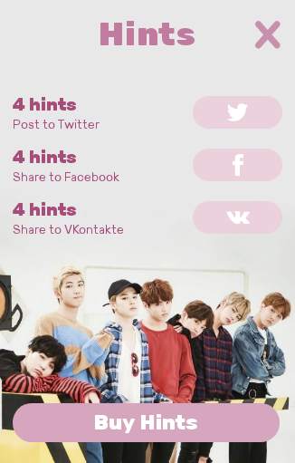 BTS Game : Find Words screenshot 1