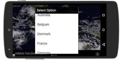 Weather Satellite Widget screenshot 5